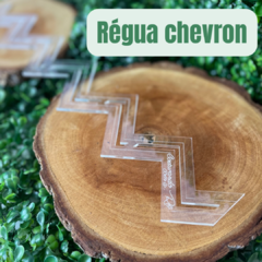 Régua desenho chevron