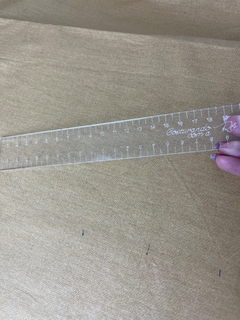 Régua 20cm para marcações - comprar online