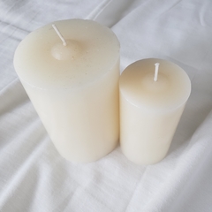 Set Minimal - Velas blancas aromáticas