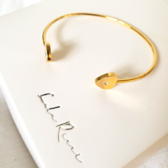 Pulsera Ann de Acero con baño Dorado - comprar online