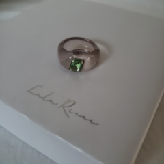 Caja Green Love: Scrunchie, Anillo & Pulsera - tienda online