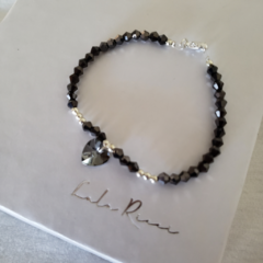 *New* Pulsera Lulu de Acero y cristal de roca en internet