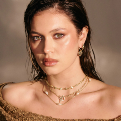 Collar Marie Baño Oro 24k - Cáp. Essence New Edition - Obsequium Jewelry & Complements