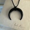 *New* Choker Moon dije Luna Invertida acrílico negro