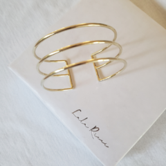 *New* Caja Olivia - Aros & Brazalete bañados en oro 24k - comprar online