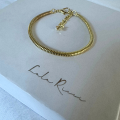 *New* Set Chiara bañado en oro 24k - Cadena & Pulsera - tienda online