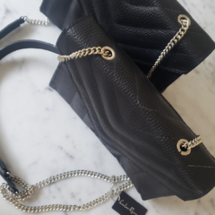 Cartera Adele de Cuero Vacuno Negro - Cápsula Lala Ricci - comprar online