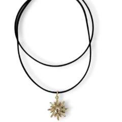 *New* Choker Madrid con dije sol - Cápsula Essence - comprar online