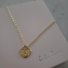 Collar Heart Bañado en oro 24k - *Cápsula Helena New Edition*