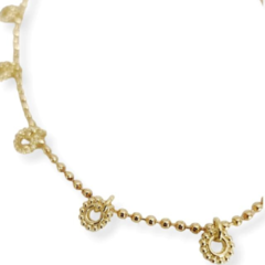 *New* Collar Marga Bañado en oro 24k - Cápsula Essence - Obsequium Jewelry & Complements