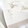 Pulsera Ann de Acero Blanco