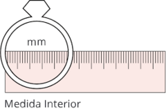 Imagen de *New* Anillo Michele de eslabones entrelazados acero