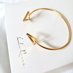 Pulsera Ann de Acero con baño Dorado - tienda online