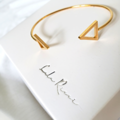 Pulsera Ann de Acero con baño Dorado - comprar online