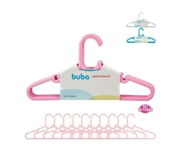 Kit de Cabide para Bebê Nuvem Azul 6 Peças