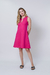 VESTIDO MOLETOM CINTO PINK - comprar online