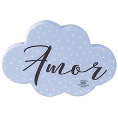 Enfeite de mesa Nuvem Amor Azul - comprar online