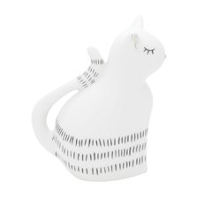 Porcelana Little Lovely Cat Gato Branco na internet