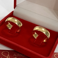 Aliança de noivado/ Aliança de casamento MODELO: TRADICIONAL 6,5MM - comprar online