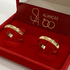 Aliança de noivado/ Aliança de casamento MODELO: JONES - comprar online