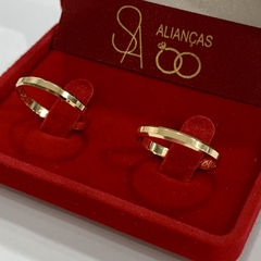 Aliança de noivado/ Aliança de casamento MODELO: BASIC 2,5 MM - comprar online