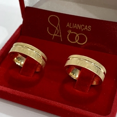 Aliança de noivado/ Aliança de casamento MODELO: ESC - comprar online