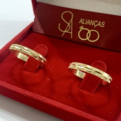 Aliança de noivado/ Aliança de casamento MODELO: SUISS - comprar online