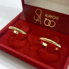 Aliança de noivado/ Aliança de casamento MODELO: TRADICIONAL 2,5MM - comprar online