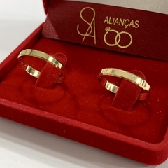 Aliança de noivado/ Aliança de casamento MODELO: BASIC - comprar online