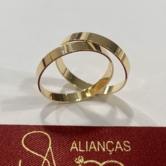 Aliança de noivado/ Aliança de casamento MODELO: SUN na internet