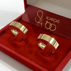 Aliança de noivado/ Aliança de casamento MODELO: SUN 5,5MM - comprar online