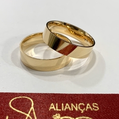 Aliança de noivado/ Aliança de casamento MODELO: SUN 5,5MM