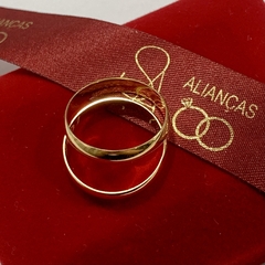 Aliança de noivado/ Aliança de casamento MODELO: TRADICIONAL 4MM na internet