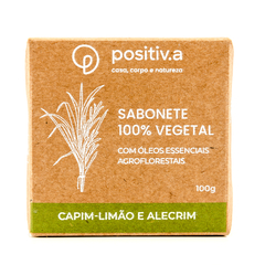 Sabonete 100% Vegetal | Capim Limão e Alecrim | 100g - comprar online