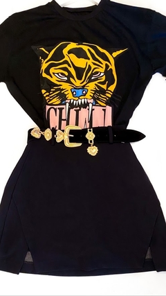 Camiseta Tiger - Preta