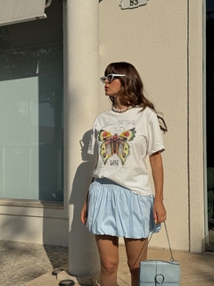 T-SHIRT ESTONADA BORN TO FLY OFF WHITE - comprar online