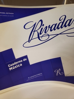 Cuaderno pentagramas Rivadavia