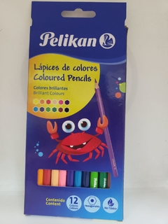 Lapices de colores Pelikan Largos x 12