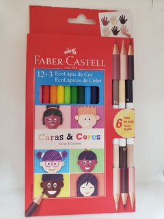 Lapices Faber Castell Largos 12+3