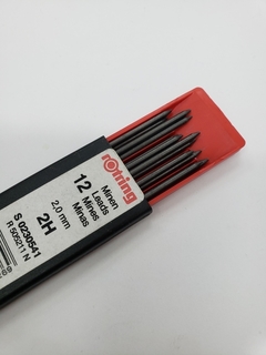 Minas Rotring 2,0 Mm 12 Minas 2h - comprar online