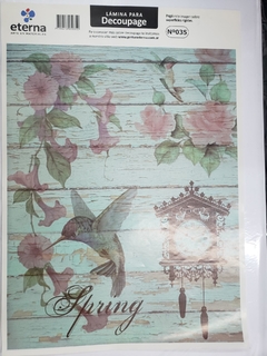 Laminas para Decoupage Eterna