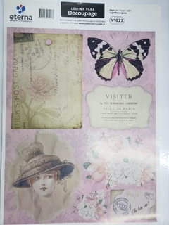 Laminas para Decoupage Eterna