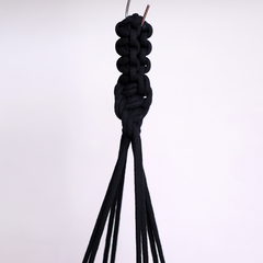 Suporte Macrame Pinus Preto - comprar online