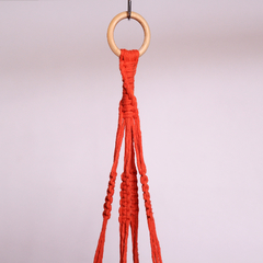 Suporte Macrame Lia Laranja - comprar online