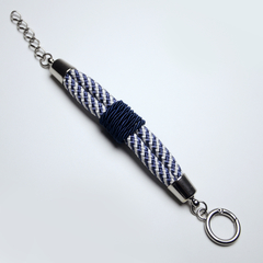 Pulseira Atena Navy - Miniima Estúdio | Acessórios e Produtos para vestir e cultivar