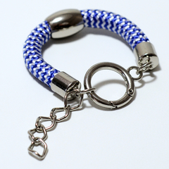 Pulseira Pâmella Azul e Branco - comprar online