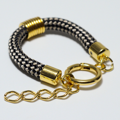 Pulseira Luiza Preto e Bege - comprar online