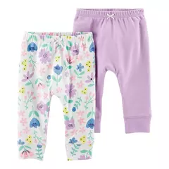 PACK 2 PANTALONES BEBE CARTERS TALLE 3 MESES