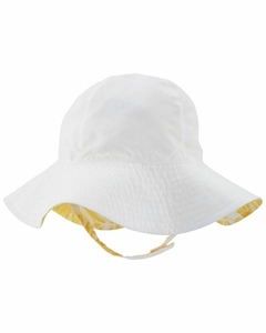 GORRO SOMBRERO CARTERS PARA EL SOL CON FILTRO UV TALLE 12-24 MESES REVERSIBLE - comprar online