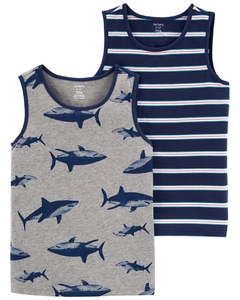 PACK MUSCULOSAS CARTERS TALLE 8